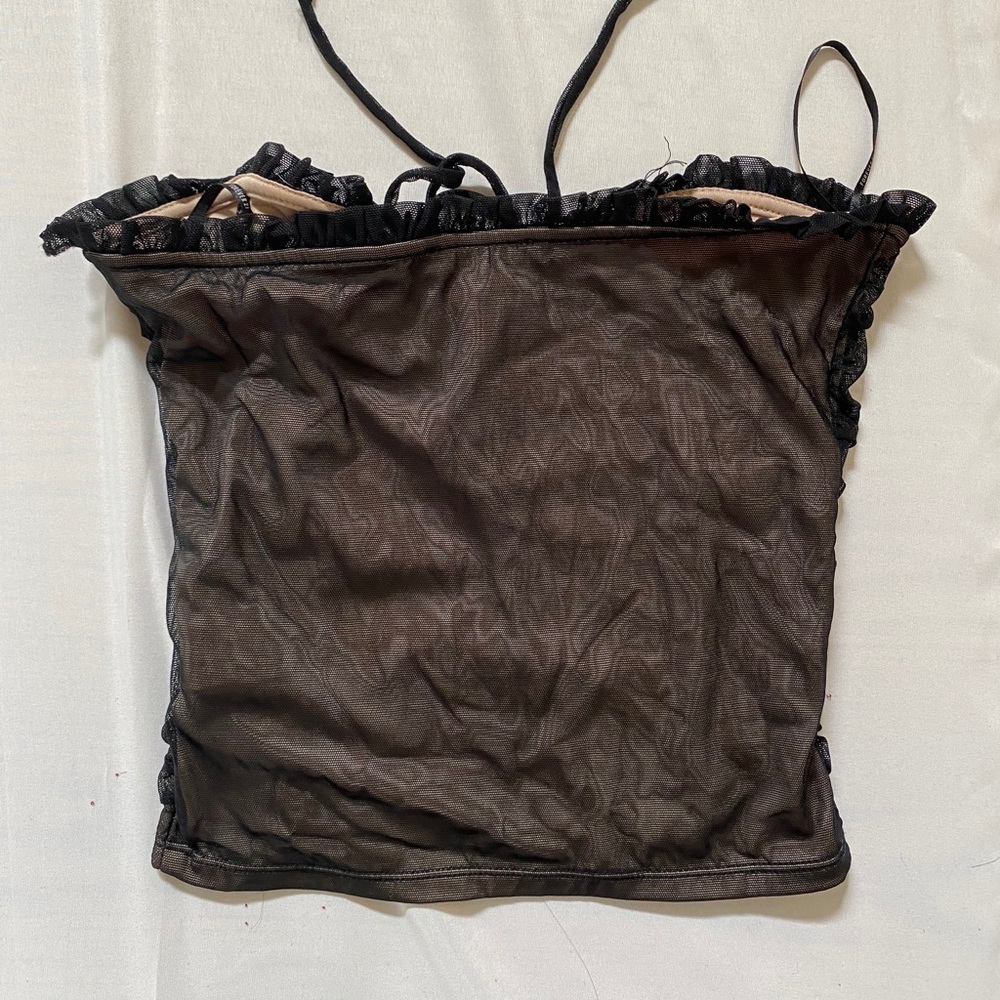 Mesh crop top - Picture 2 of 3
